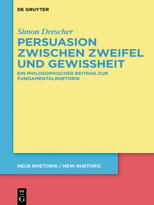 cover image of Persuasion zwischen Zweifel und Gewissheit